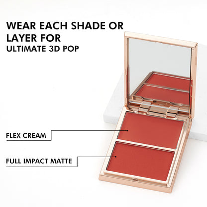 2-in-1 Contour and Blush Palette